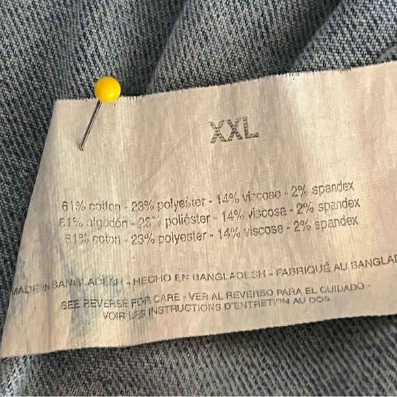 Social Standard by Sanctuary Denim Jean Jacket Blue Cotton Blend - Picture 9 of 10